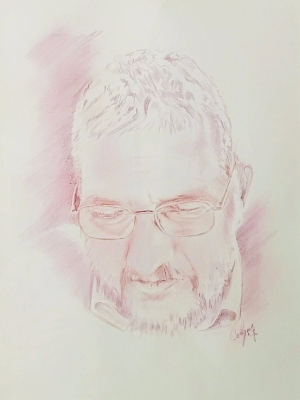 Gianpietro Bacis [dipinto di Fausto Cologni]